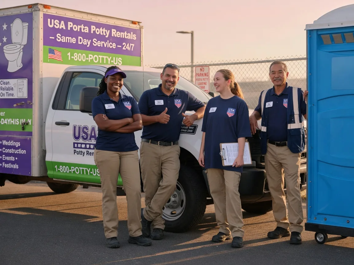 Porta Potty Rental company in Glenn, CA